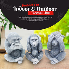 3 Wise Monkeys - See no evil, Hear no evil, Speak no evil