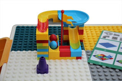 Indoor & Outdoor Kids 5-in-1 Build & Play Activity Table Set