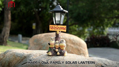 Solar Powered Owl Welcome Ornament