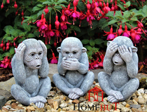 3 Wise Monkeys - See no evil, Hear no evil, Speak no evil