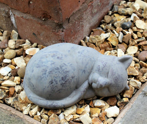 Sleeping Cat Statue