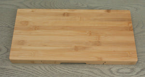 Rectangle Bamboo Cheese Board with Slide Out Draw & 4 Knives