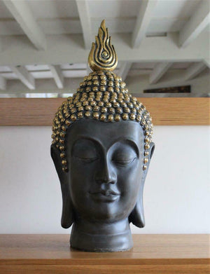 Large Decorative Buddha Head Ornament
