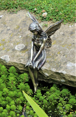 Bronze Garden Fairy Ornament