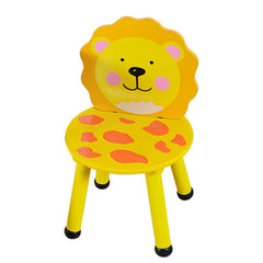 Kids Jungle Wooden Table and 2 Chairs Set