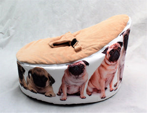Baby Beanbag Chair - Pug