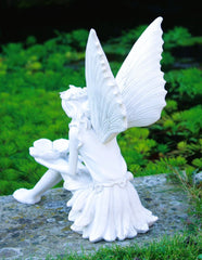 Large Fairy Garden Sculpture White