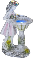 Solar Powered Garden Angel Fairy Figurine