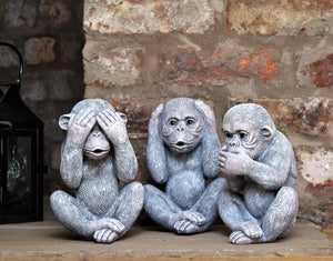 3 Wise Monkeys - See no evil, Hear no evil, Speak no evil