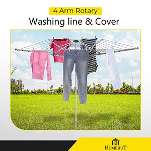 4 Arm Rotary Washing Line