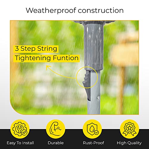 4 Arm Rotary Washing Line