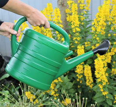 Watering Can With Rose - Green