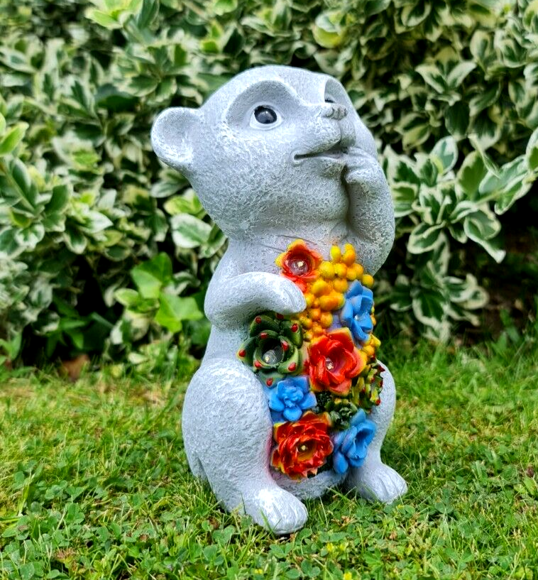 Garden Meerkat Solar Ornament