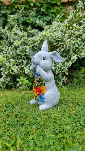 Garden Rabbit Solar Ornament