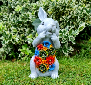 Garden Rabbit Solar Ornament