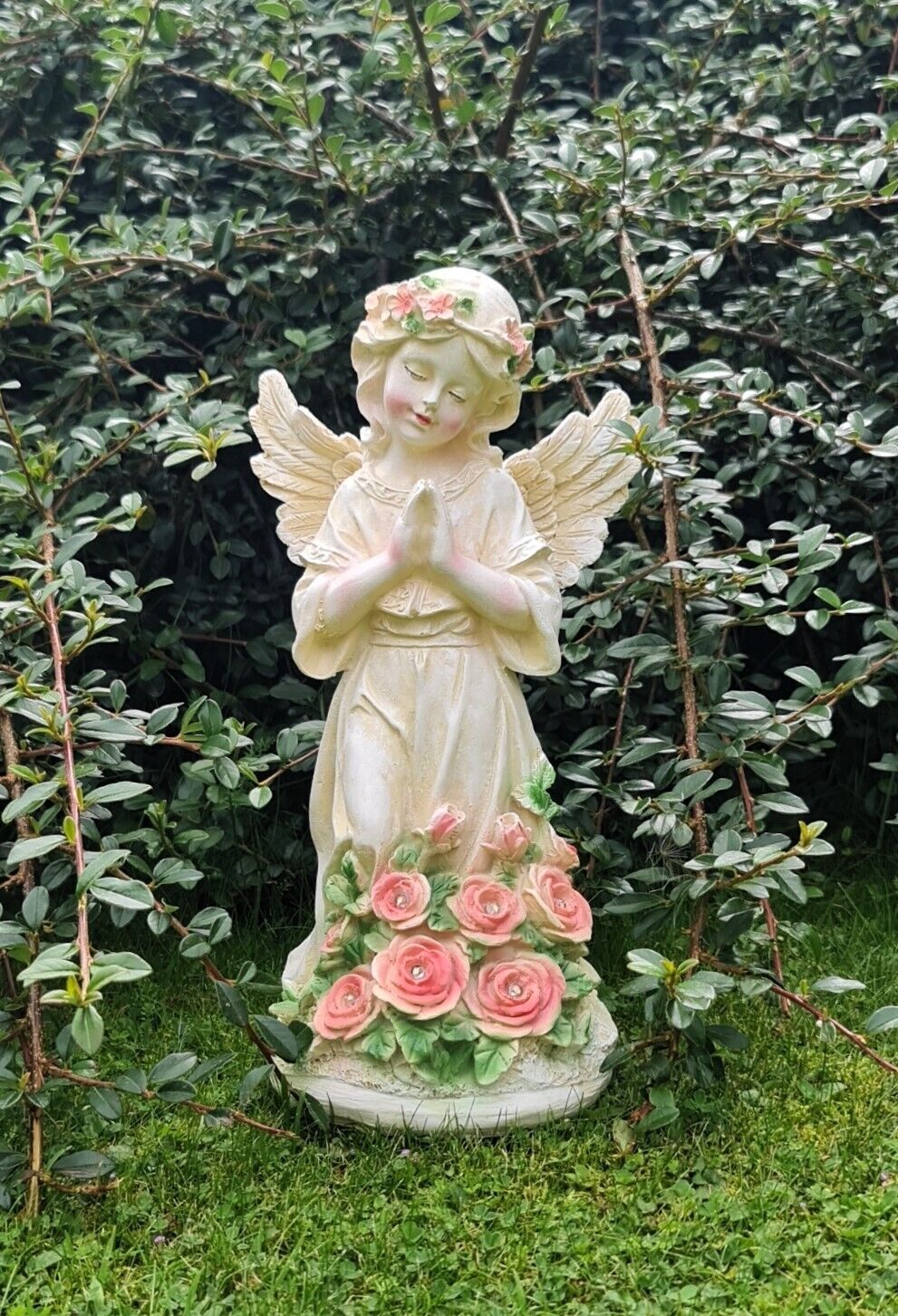 Garden Solar Ornament Fairy Angel Cherub