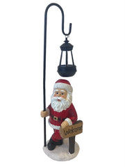 Solar Santa Claus decoration with Lantern