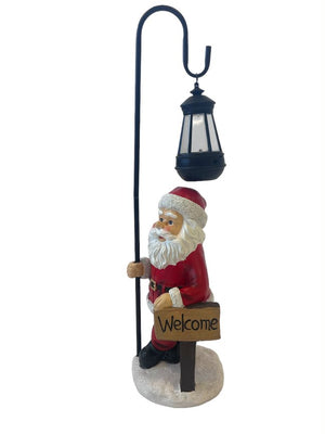 Solar Santa Claus decoration with Lantern