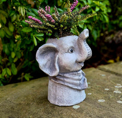 Elephant Head Pot Planter