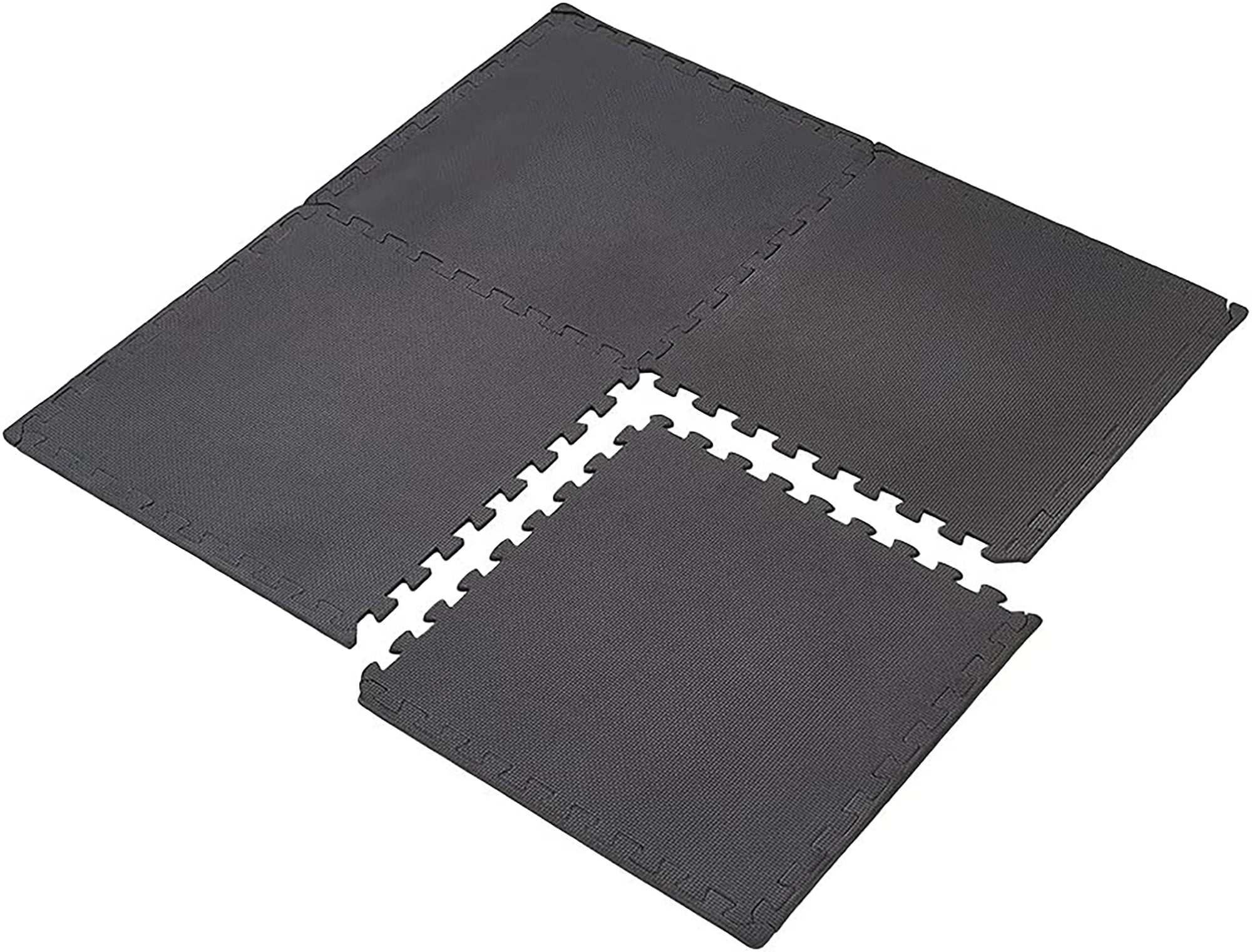 EVA Interlocking Black Foam Mats