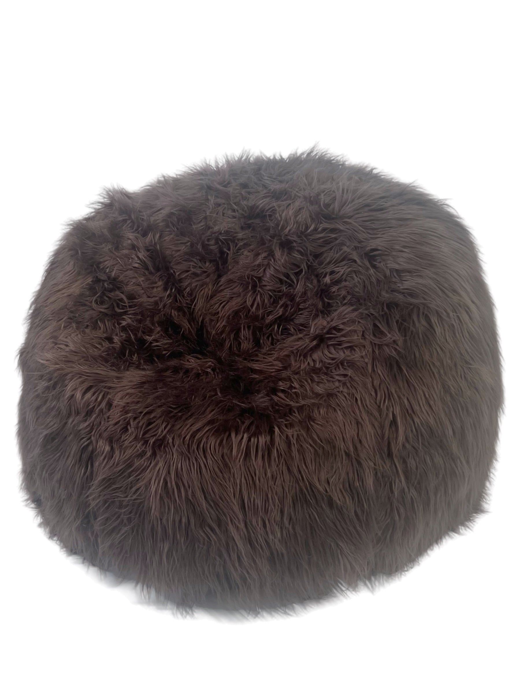 Faux Fur Beanbag Chair