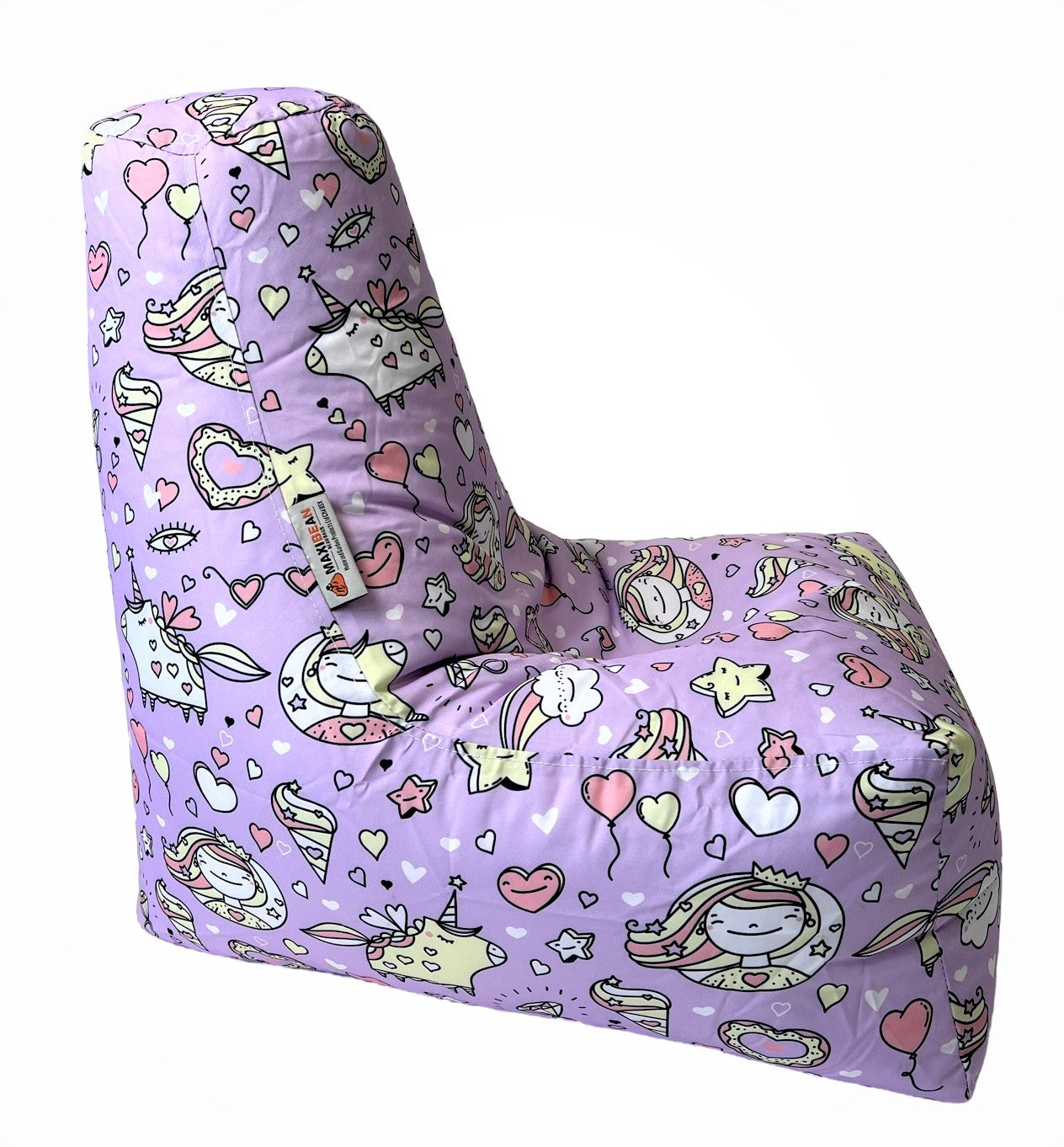 Kids Bean Bag Chair Printed Gaming Indoor & Outdoor