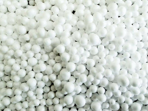 Polystyrene Beanbag Refill Beads - 80 Cubic Foot