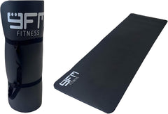 Non-Slip Yoga Mat with Carry Strap – Premium Fitness & Pilates Exercise Mat for Home & Gym