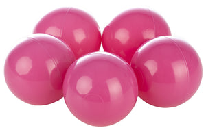 Pink, Grey & White Plastic Play Balls