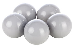 Pink, Grey & White Plastic Play Balls