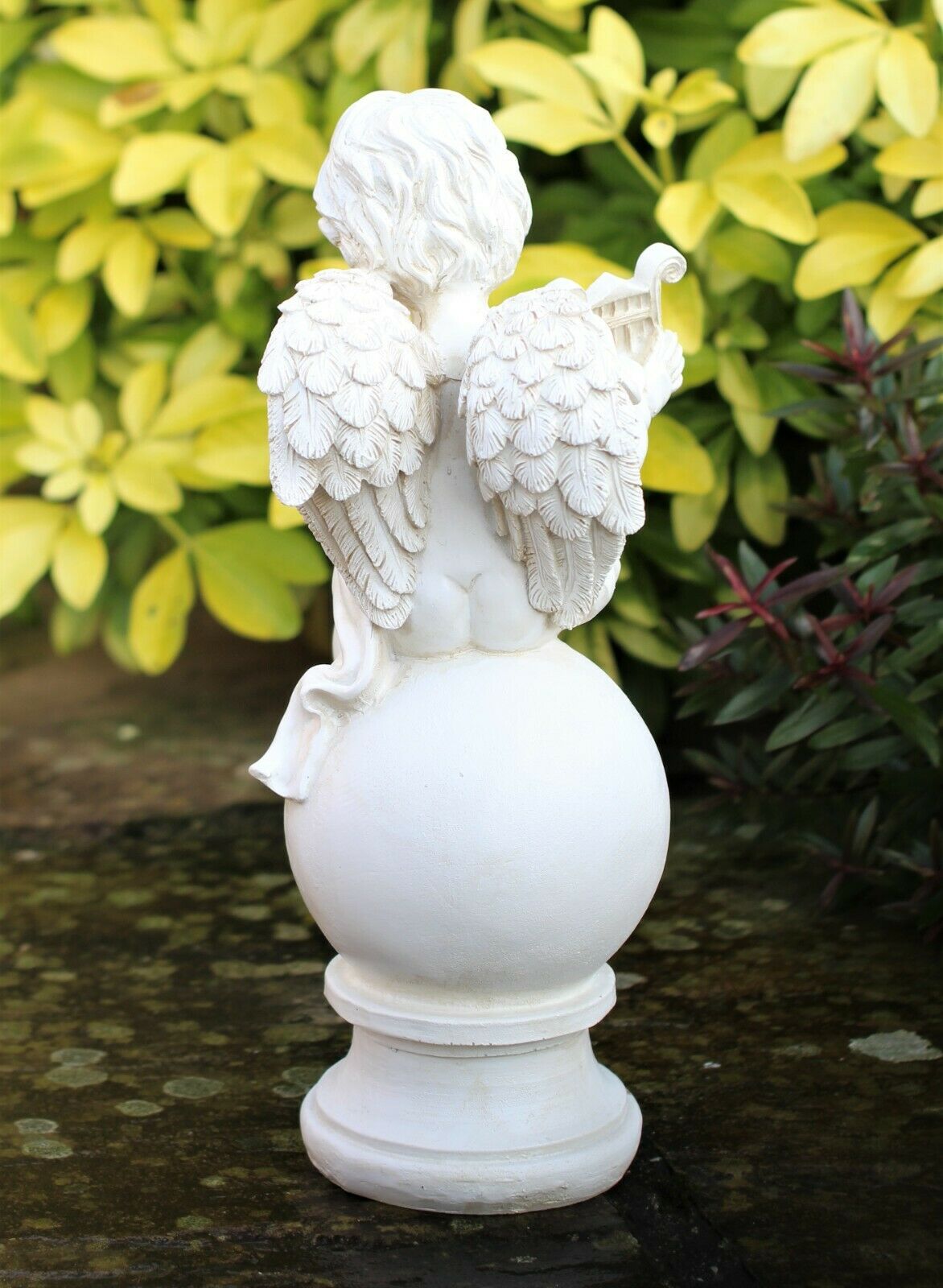 Boy and Girl Sitting Cherubs