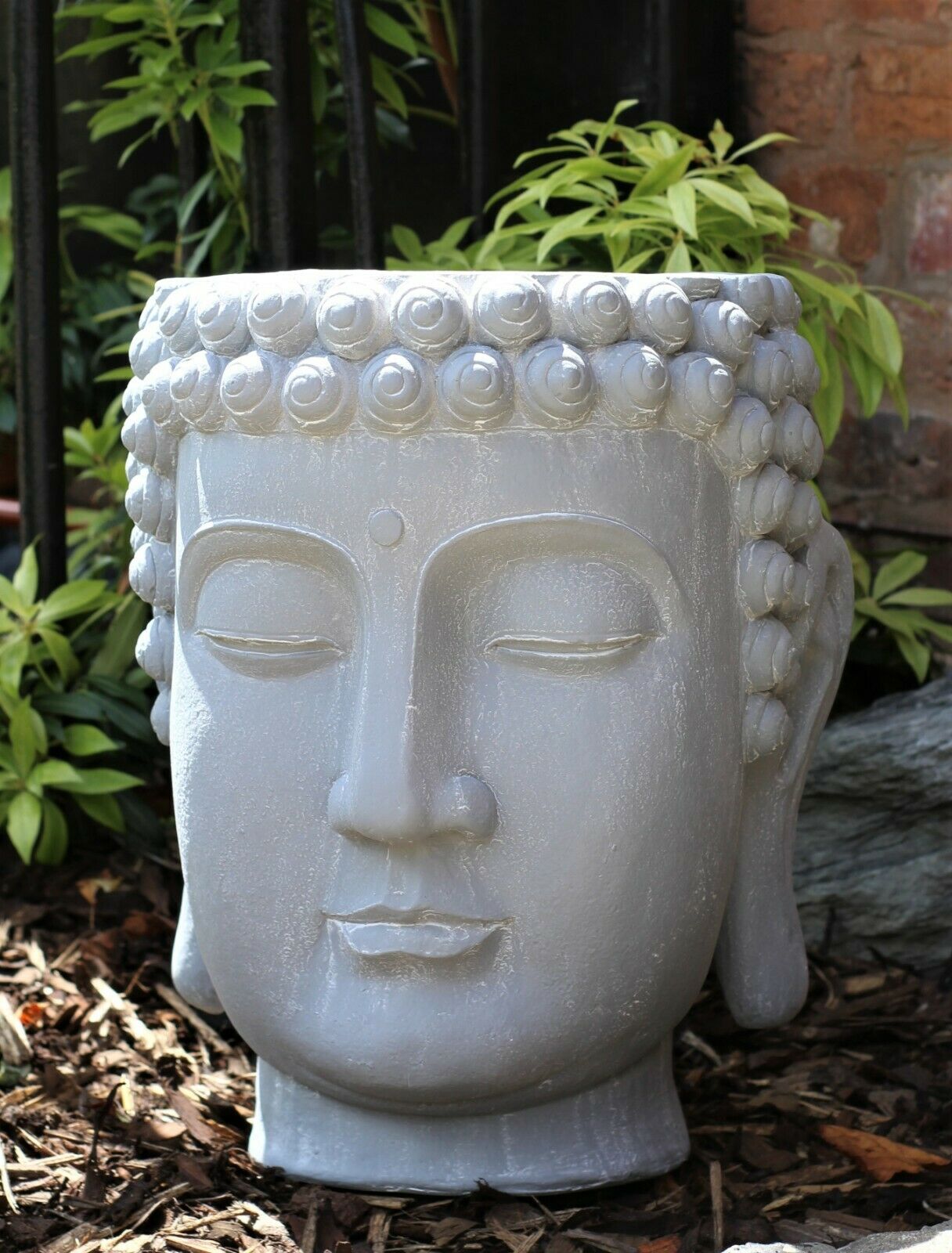 Buddha Head Pot Planter