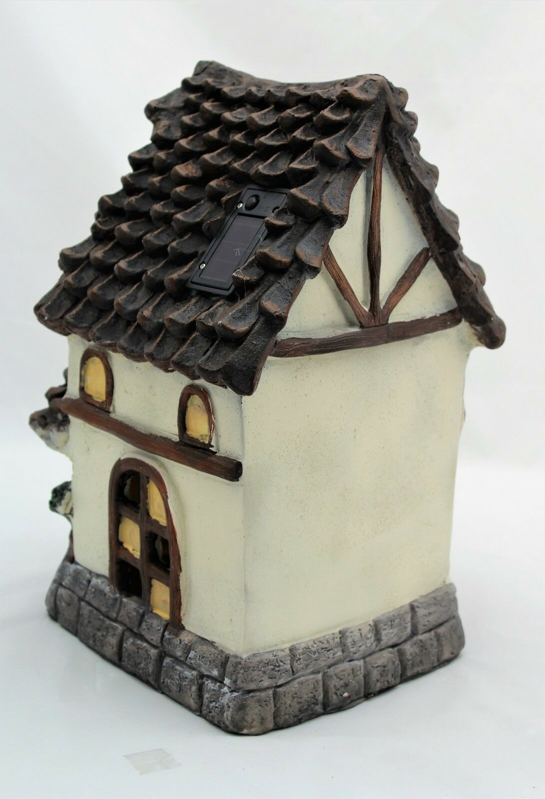 Large Solar Powered Fairy House - Tudor Style