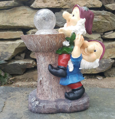 Solar Powered Garden Gnome Bird Feeder