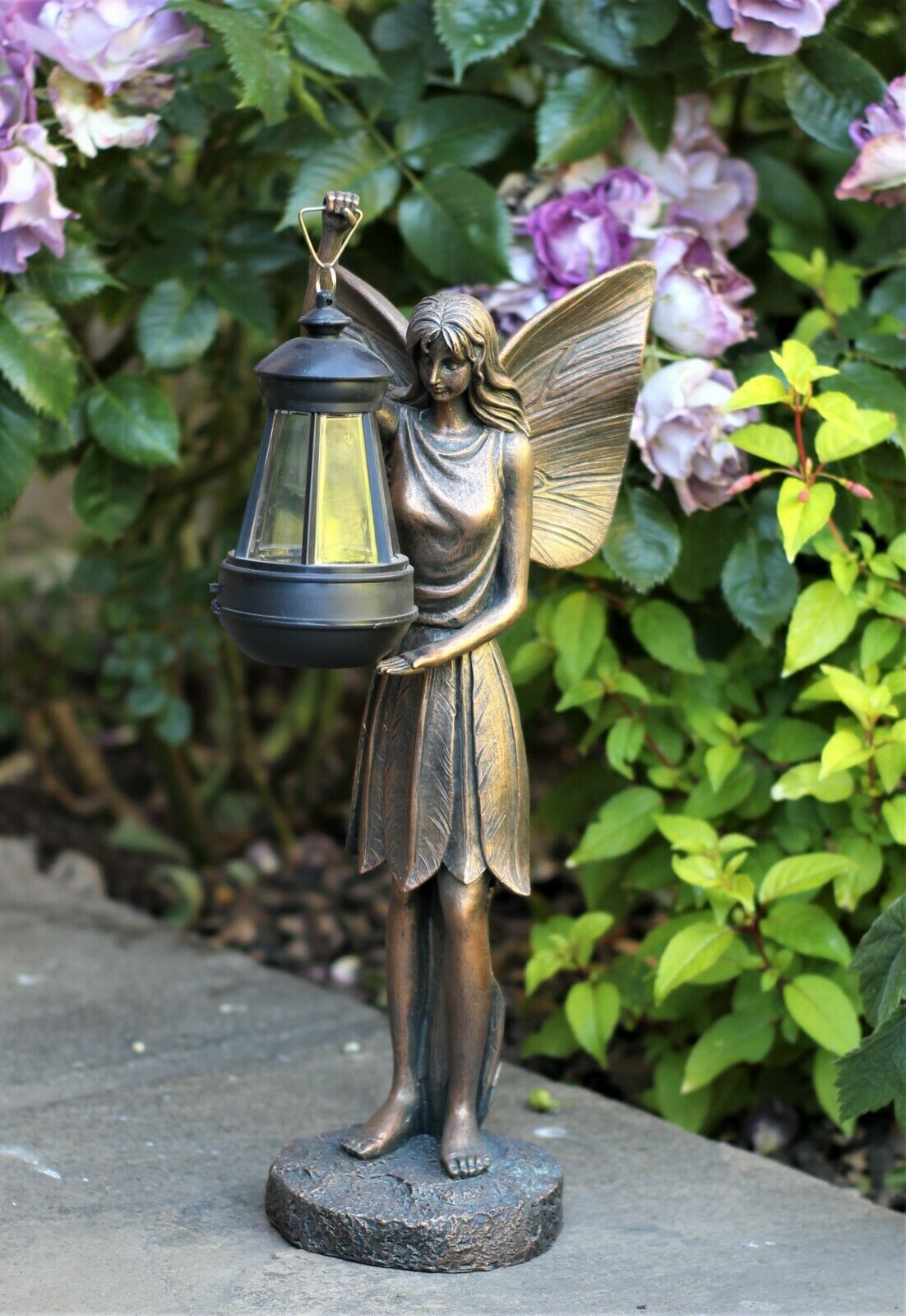 Bronze Fairy with Lantern