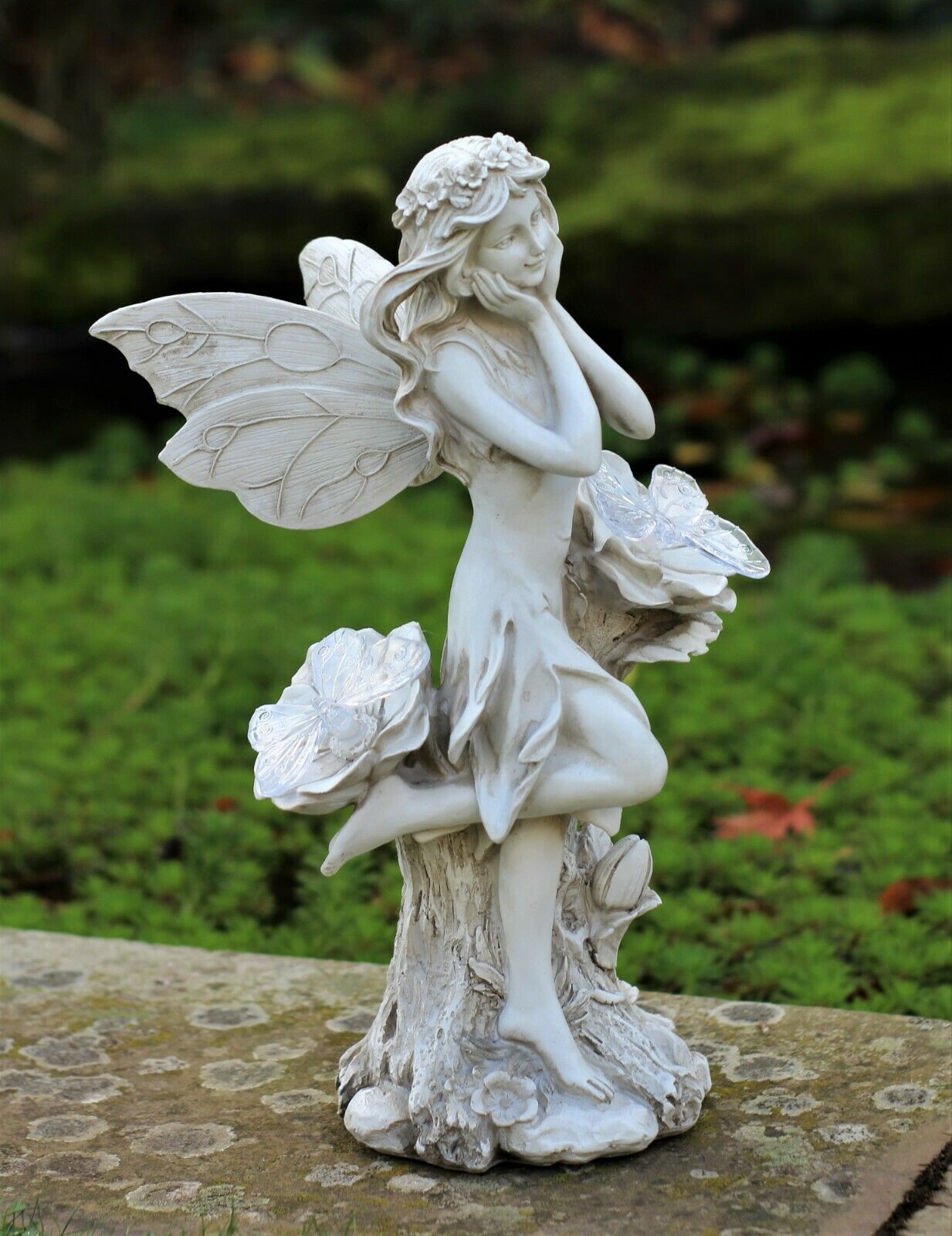 Garden Solar Ball Cherub