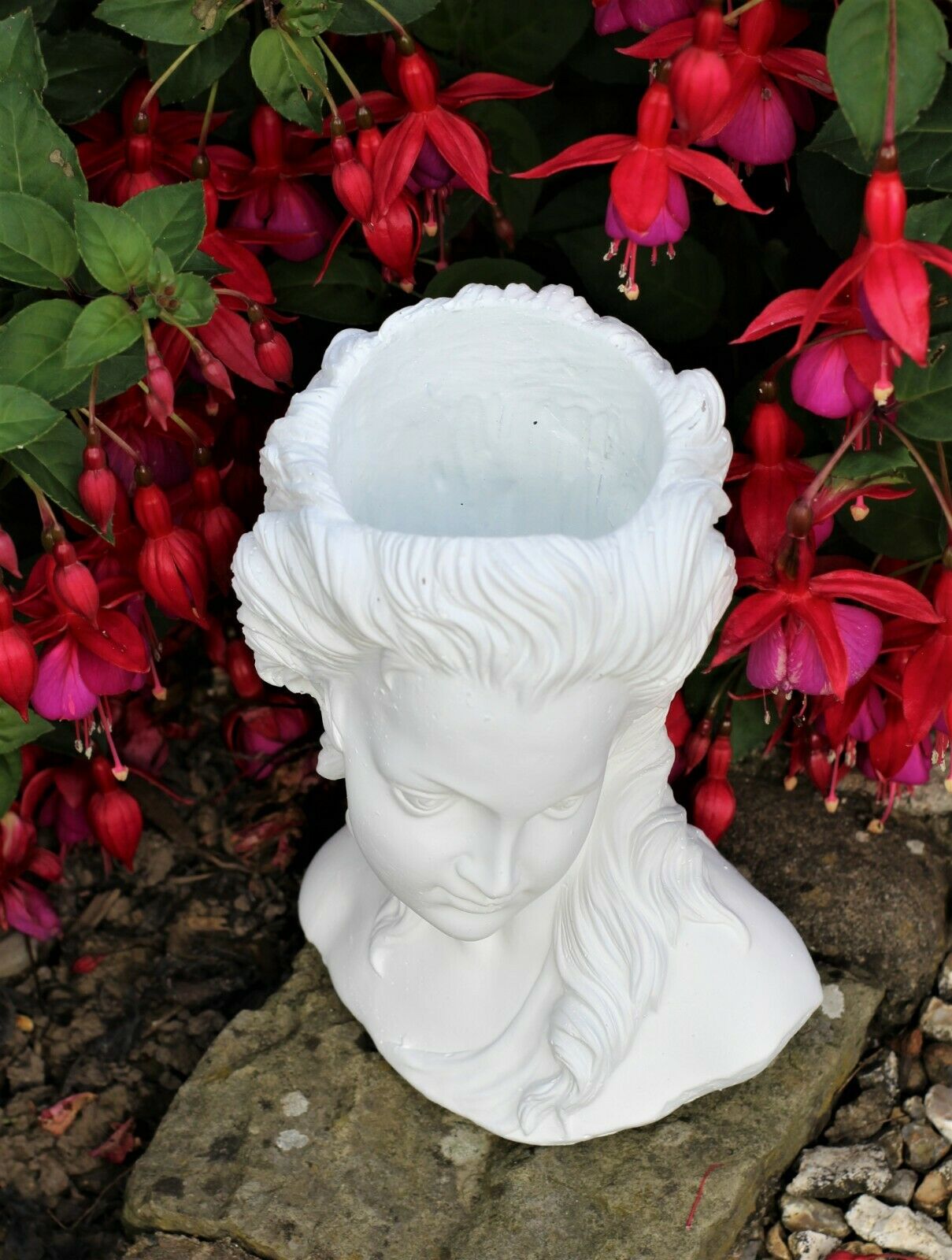 Ladies Head Pot Plant Planter