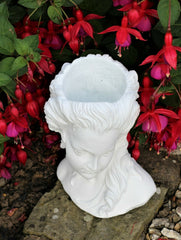 Ladies Head Pot Plant Planter