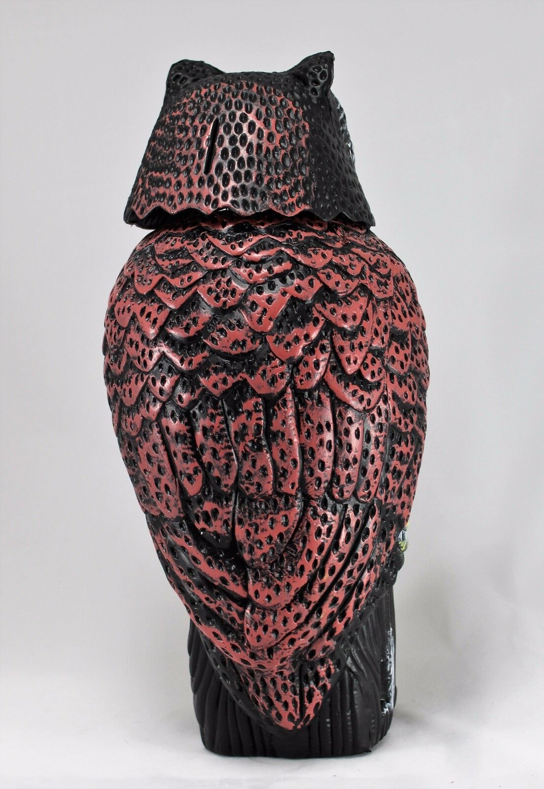 Large Realistic Plastic Owl Decoy