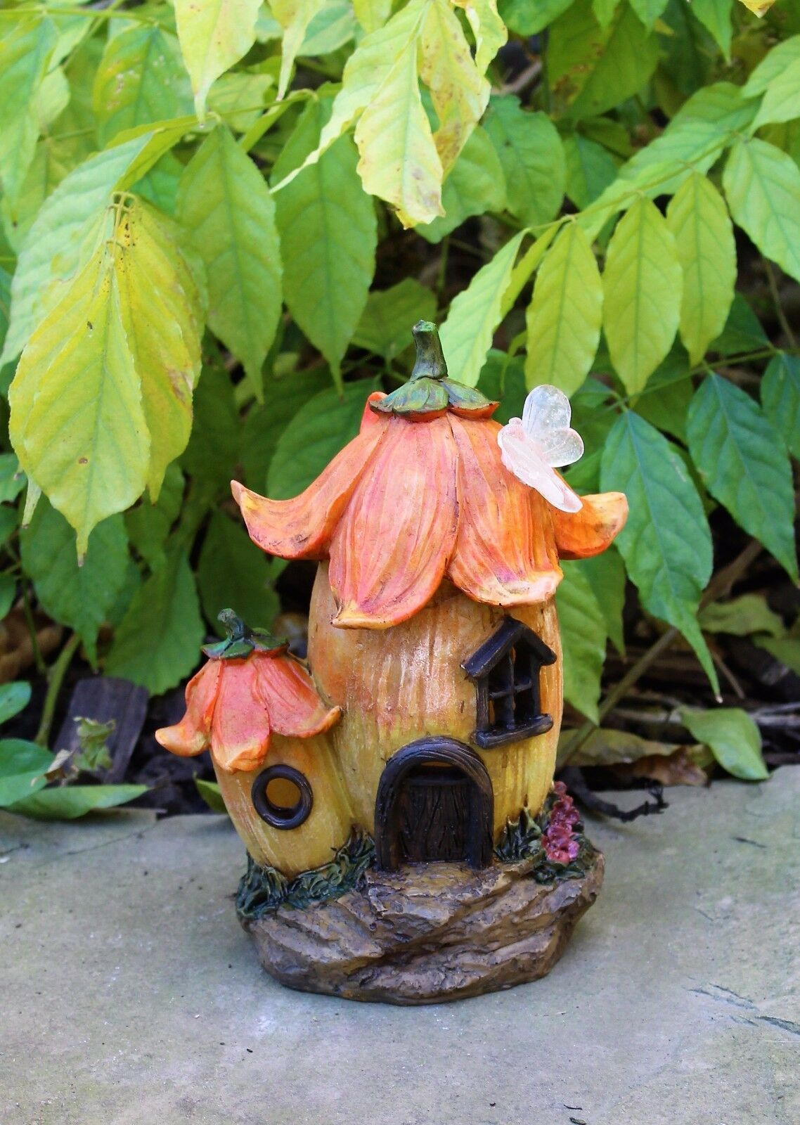 Solar Fairy Flower Mushroom House