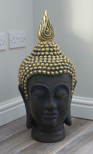 Large Decorative Buddha Head Ornament