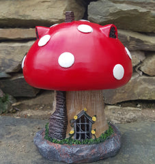 Solar Fairy Mushroom Tree House