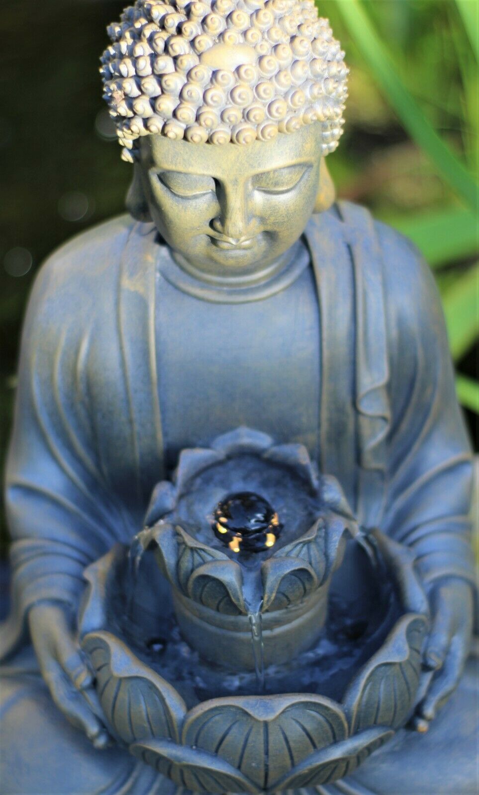 Buddha Water Fountain Garden Ornament