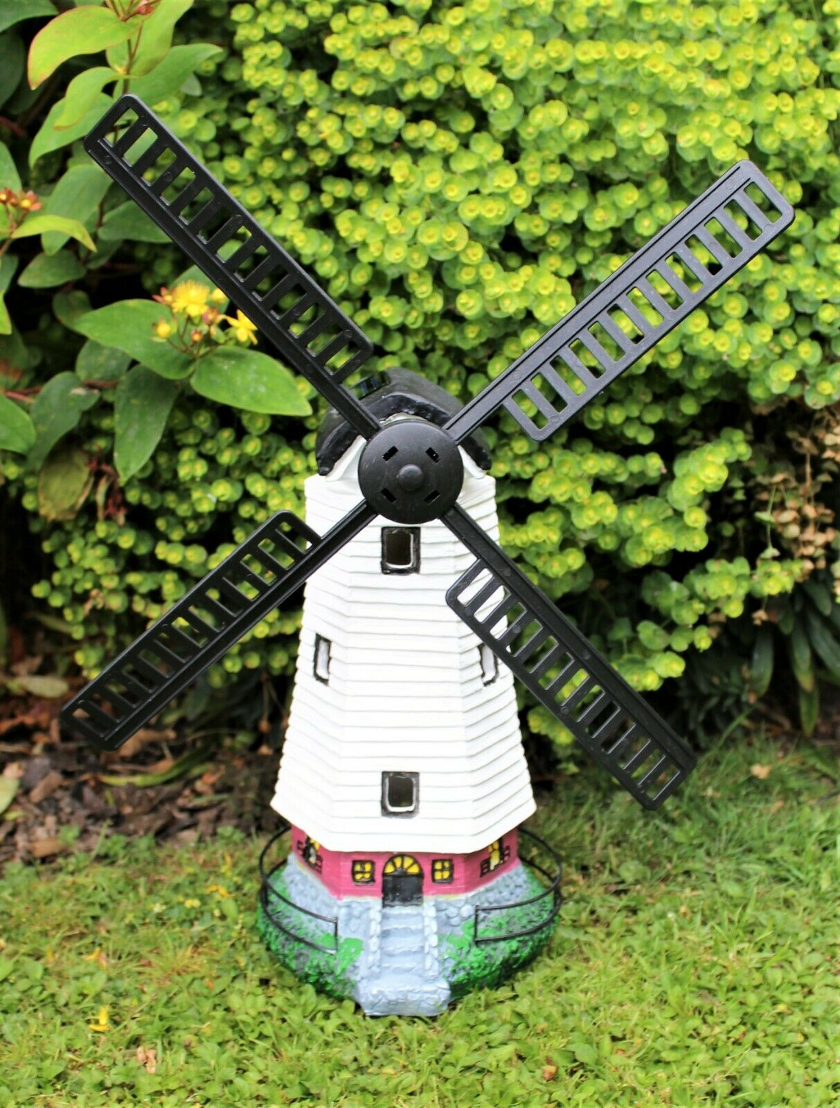 Solar Powered Garden Windmill – The Home Hut