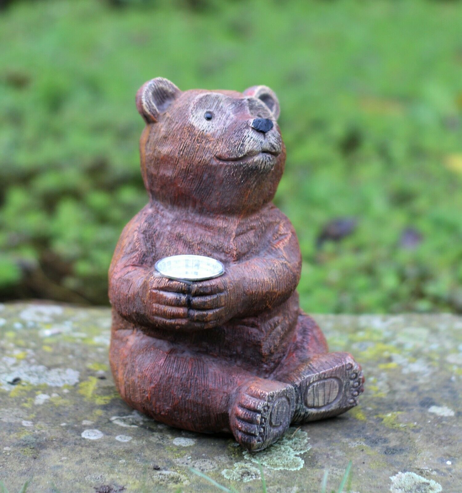 Decorative Bear Garden Solar Ornament