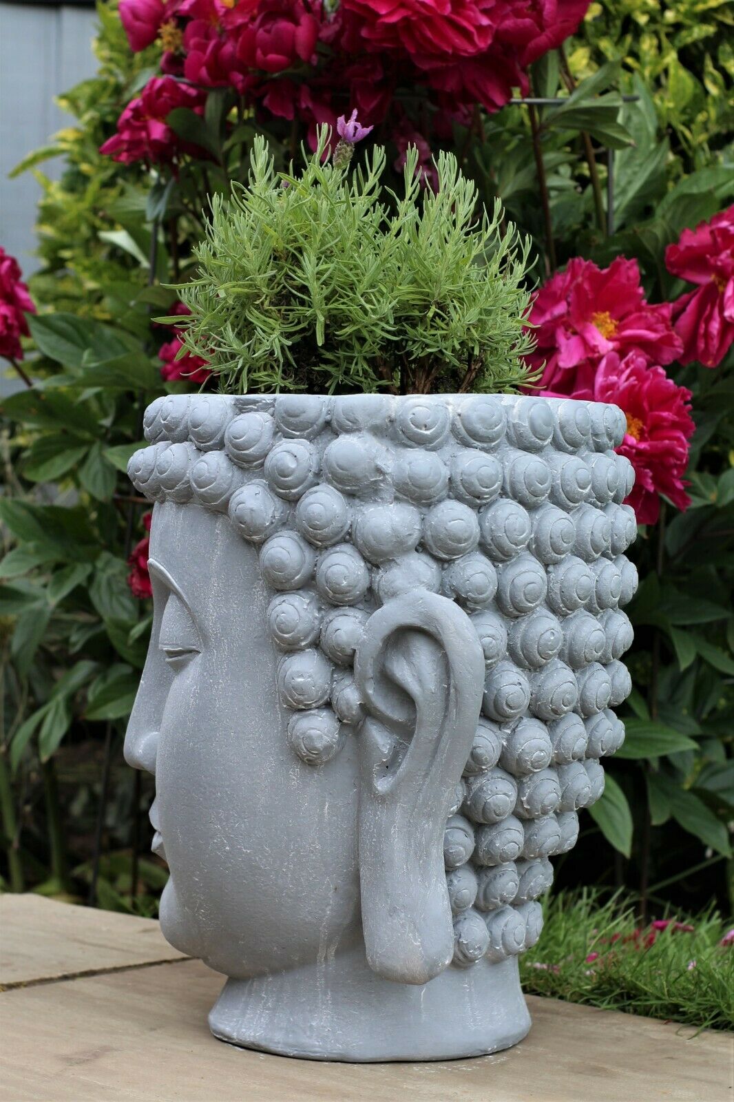 Buddha Head Pot Planter