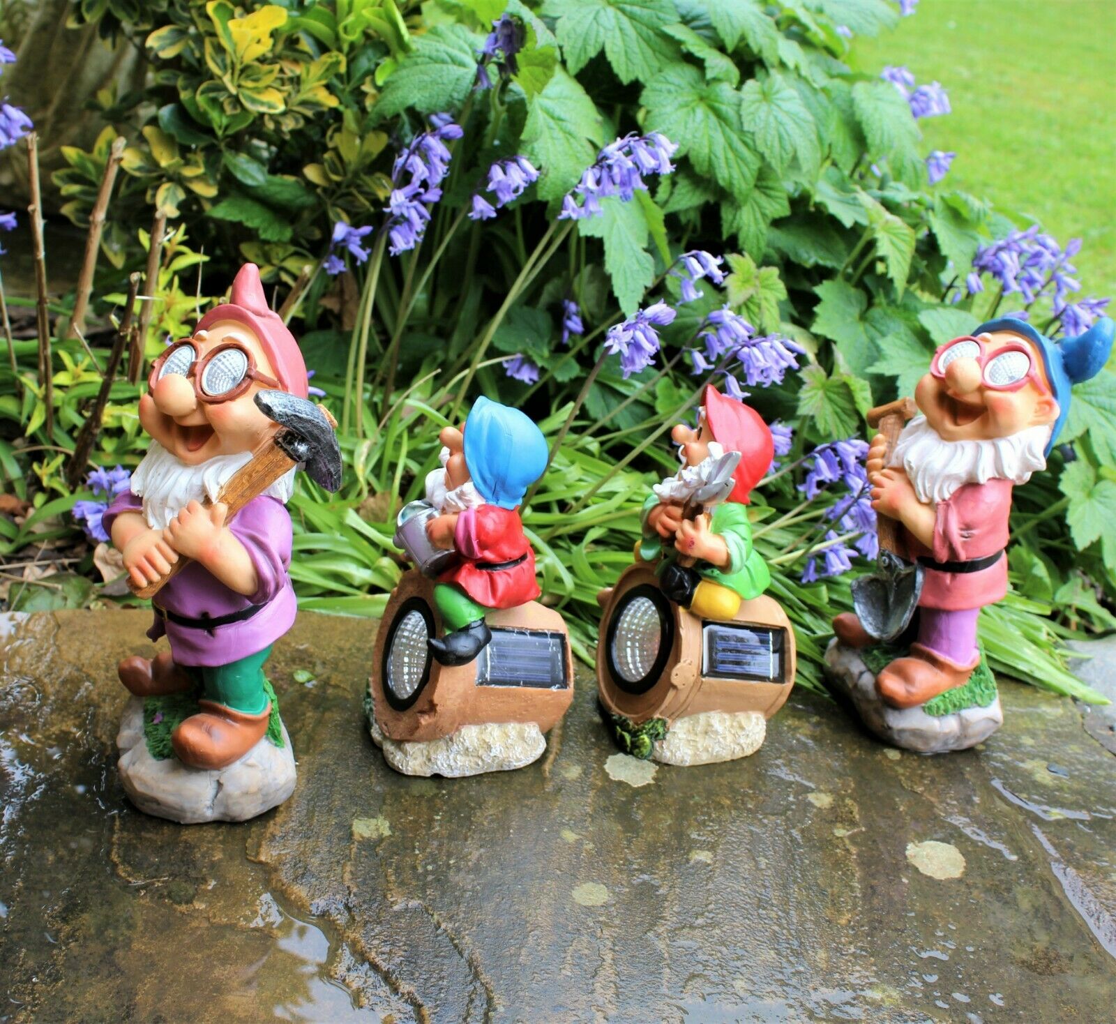 Cheeky Garden Gnome Solar Lights