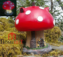 Solar Fairy Mushroom Tree House