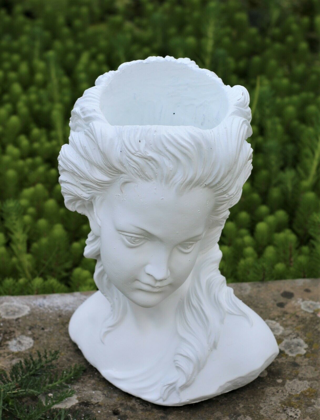 Ladies Head Pot Plant Planter