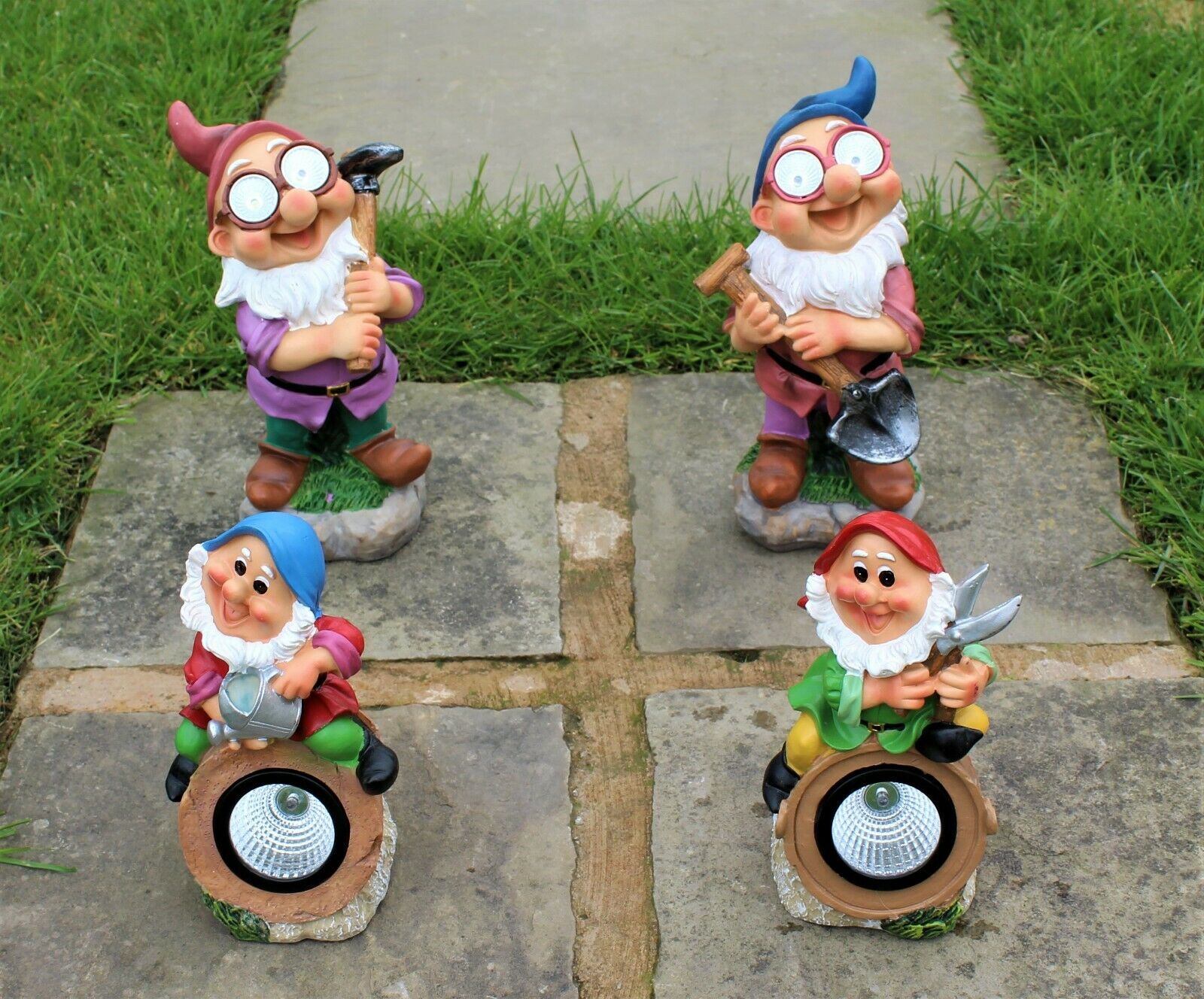 Cheeky Garden Gnome Solar Lights